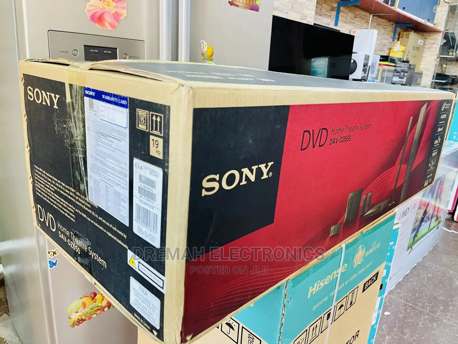 1000 Watts Sony 2 Tall Boy Speakers Bluetooth Home Theater