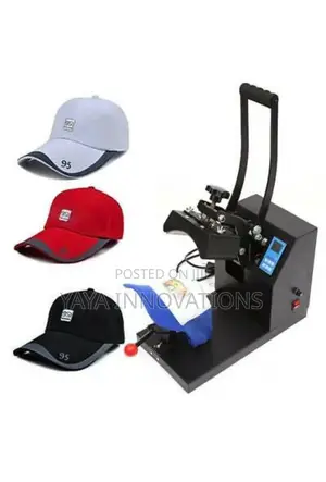 Cap Labelling Heat Press Machine