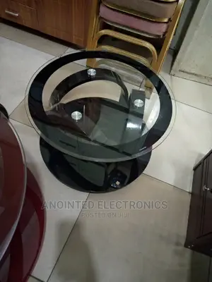 Office Round Glass Table