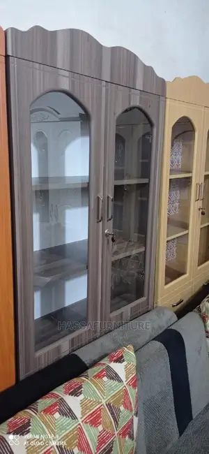 2doors Mahogany Wood Cupboard