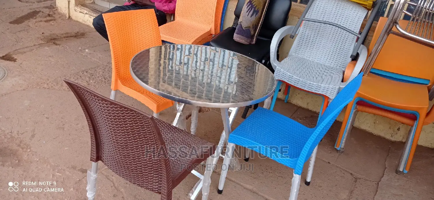 3seaters Aluminium Round Set