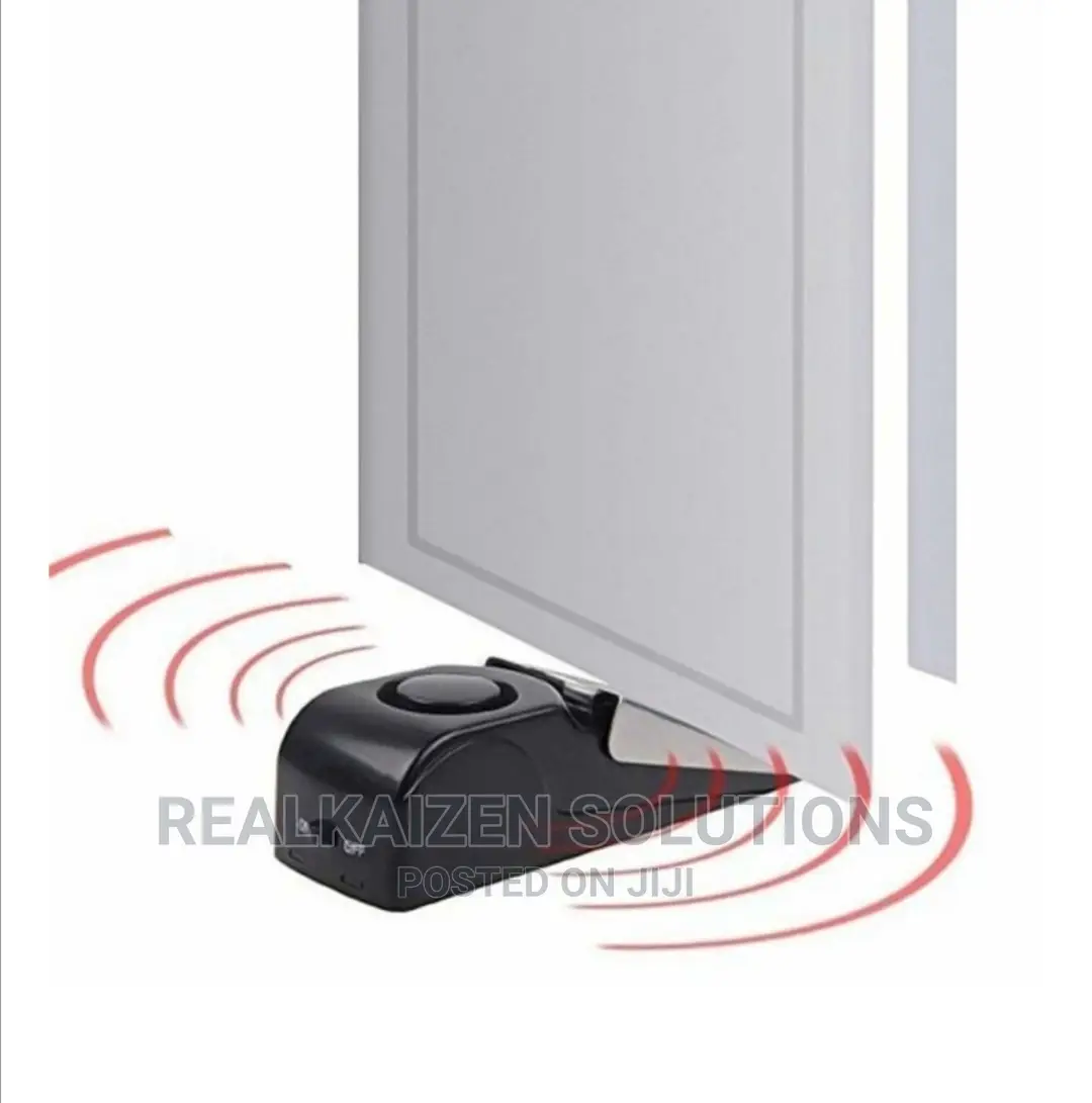 Super Door Stop Wedge Shaped Security 120db Siren Alarm