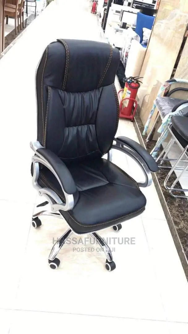 Leather Office Chair High Back
