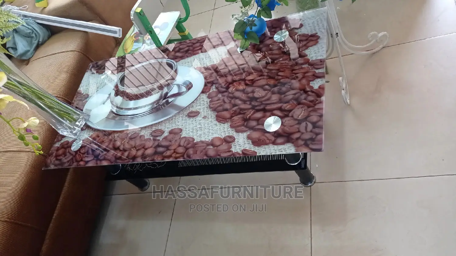 Simple Glass Center Table