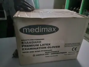 Powered Latex Examination Gloves in Cartoons