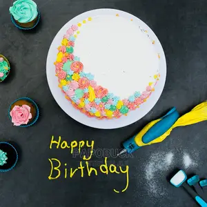 136 Pcs Cake Turntable Set