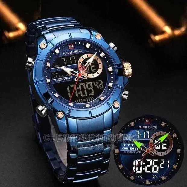 Naviforce Watches Man's Blue 