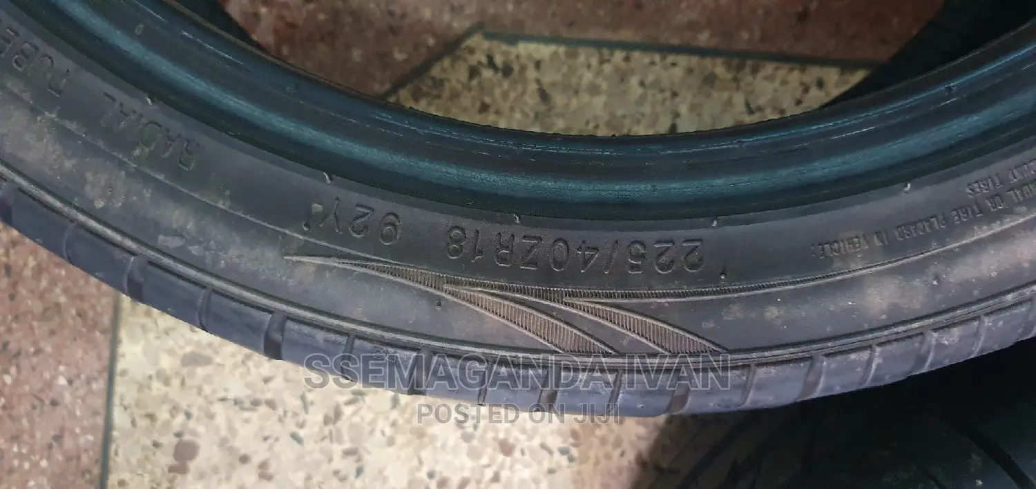 225/40r18 Used Kumho Tyres