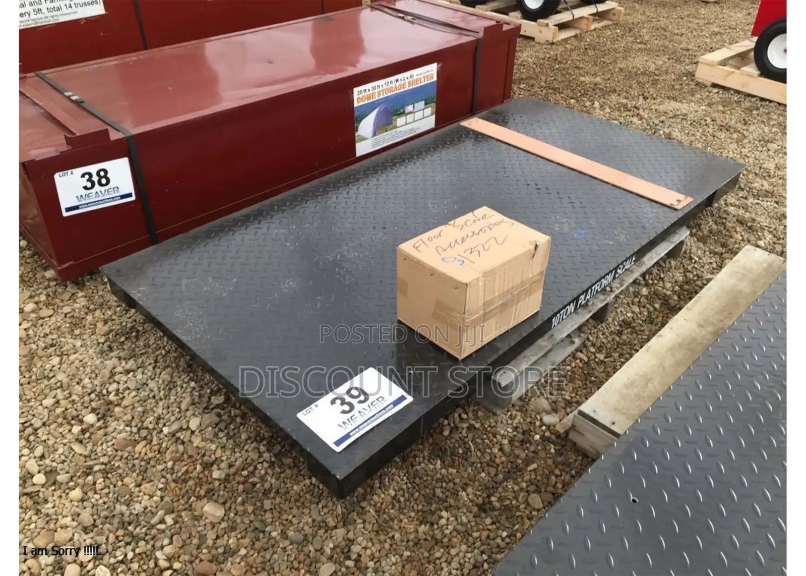 Weighing Floor Scale at Eagle Weighing Systems Ltd in Nebbi