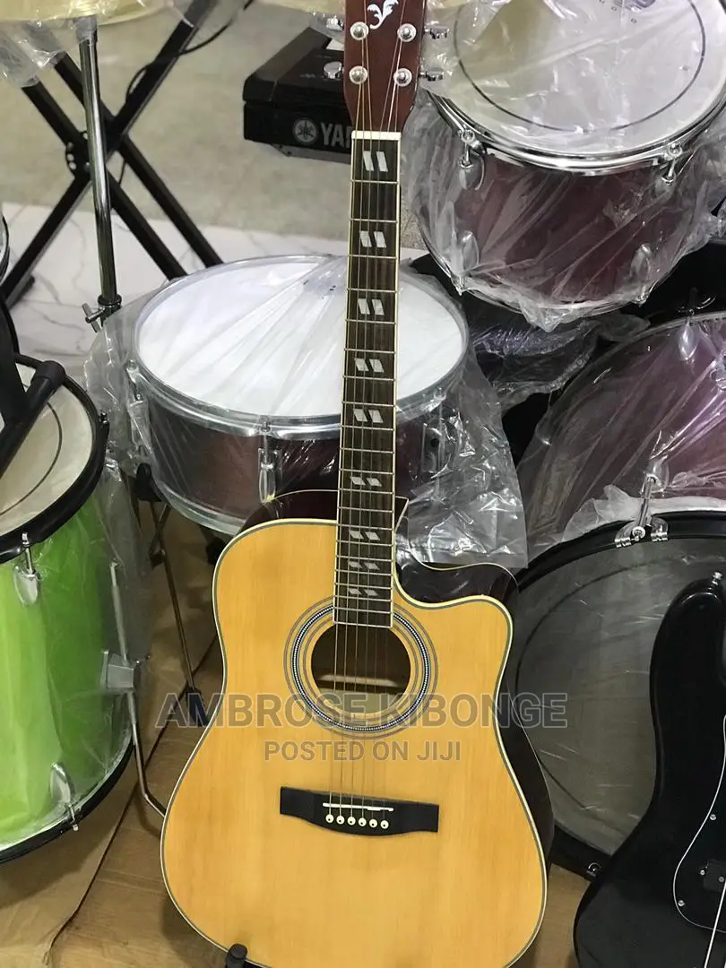 Top Quality 41inch Amplified Acoustic Guitars Option Colors.