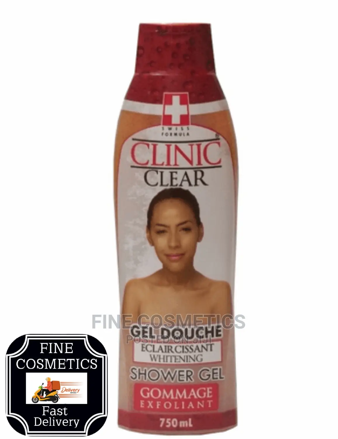 Clinic Clear Whitening and Exfoliating Shower Gel 750 Ml