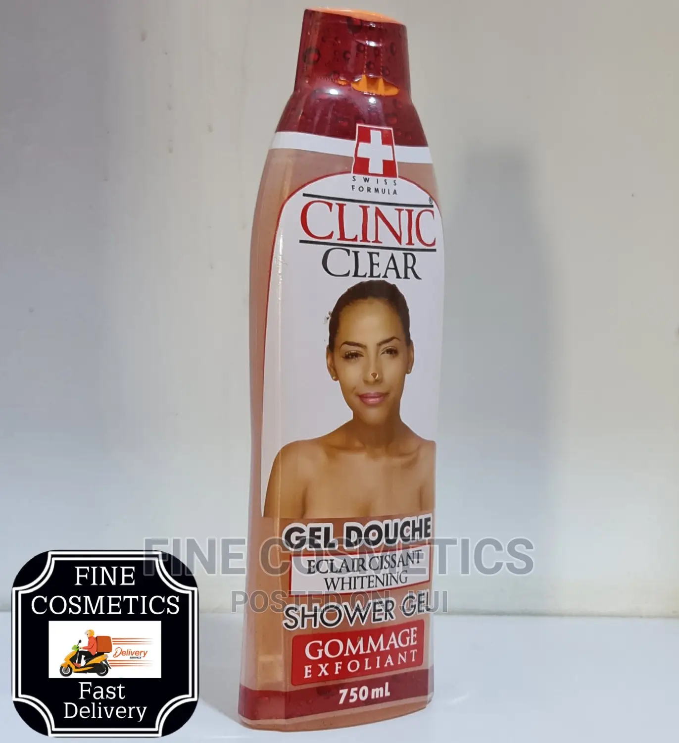 Clinic Clear Whitening and Exfoliating Shower Gel 750 Ml