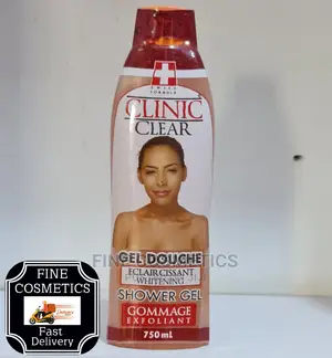 Clinic Clear Whitening and Exfoliating Shower Gel 750 Ml