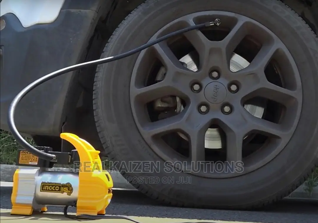 INGCO DC 12V 140psi Portable Auto Air Tyre Compressor