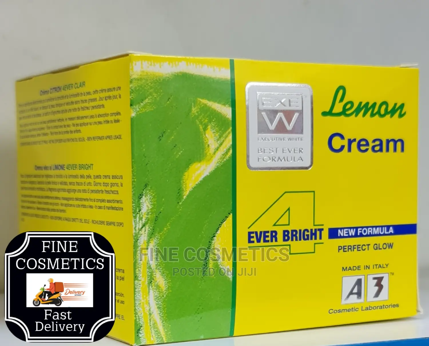 A3 Lemon 4 Ever Bright, Executive Whitening Glow Cream Exe W
