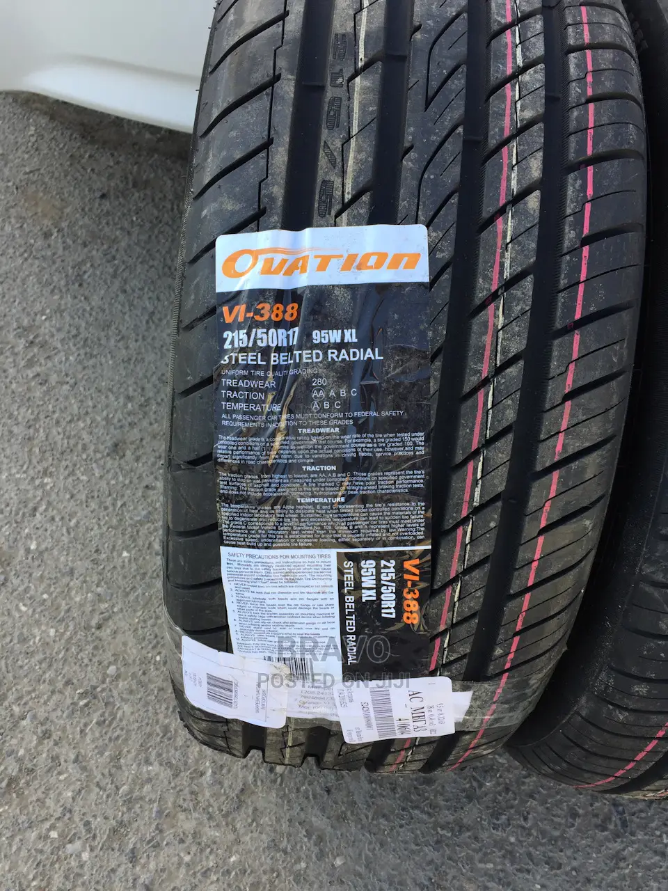 215/50r17 Ovation Tyre