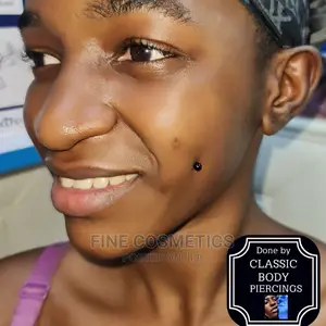 Dimple Piercing ,Cheek Piercing Kampala Uganda Professional