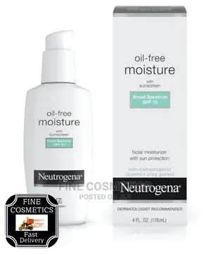 Neutrogena Oil Free Moisture Broad Spectrum SPF 15 Sun Block