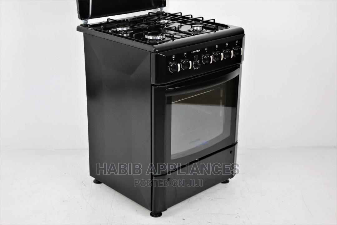 Klass / Kings Cooker Full Gas 60x60 4 Gas Burners +Gas Oven in Kampala