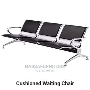 Brand New Cushioned Waiting Seat 3seaters