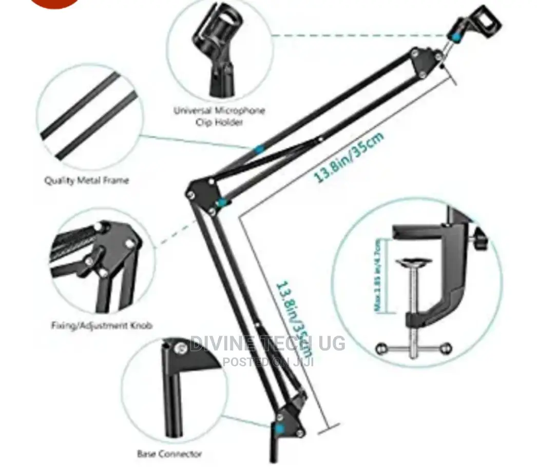 Radio Broadcasting Microphone Stand