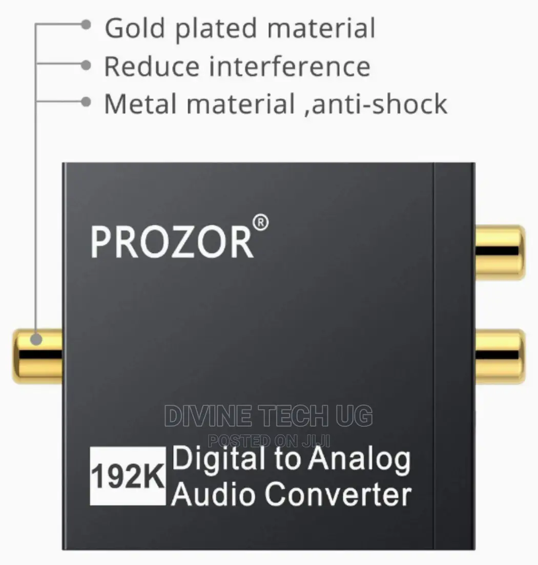 Digital To Analog Audio Converter Optical To Banana
