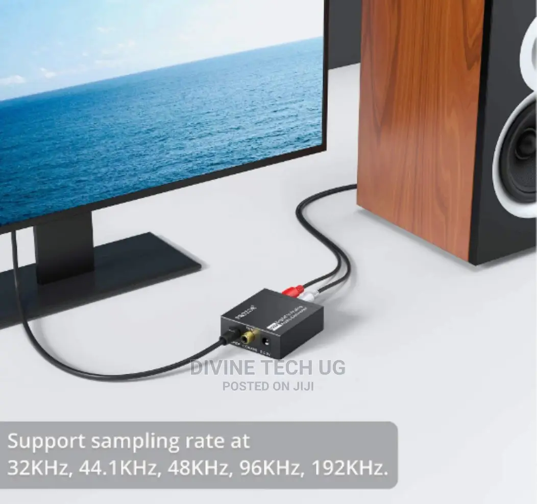 Digital To Analog Audio Converter Optical To Banana