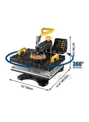 F2C 5 in 1 Pro Heatpress Machine 12×15" Size