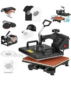Hover Slide-Away Heat Press Combo Machine