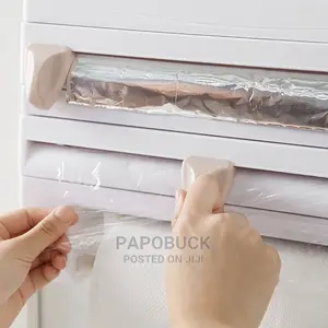 Kitchen Cling Film Paper Towel Holder
