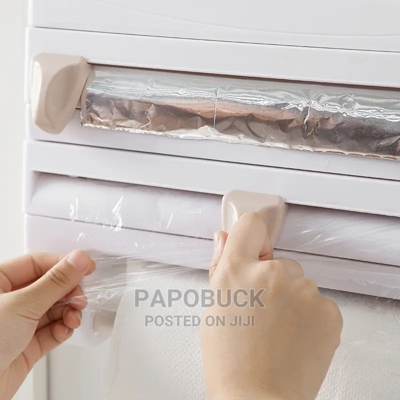 Kitchen Cling Film Paper Towel Holder