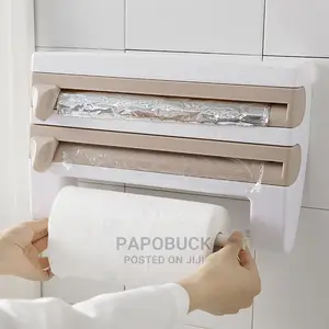 Kitchen Cling Film Paper Towel Holder