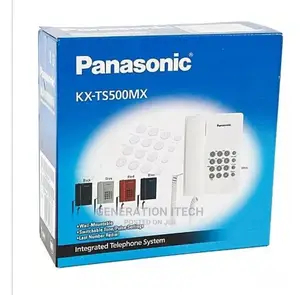 Panasonic Single Line KX-TS500MX Corded Phone - White