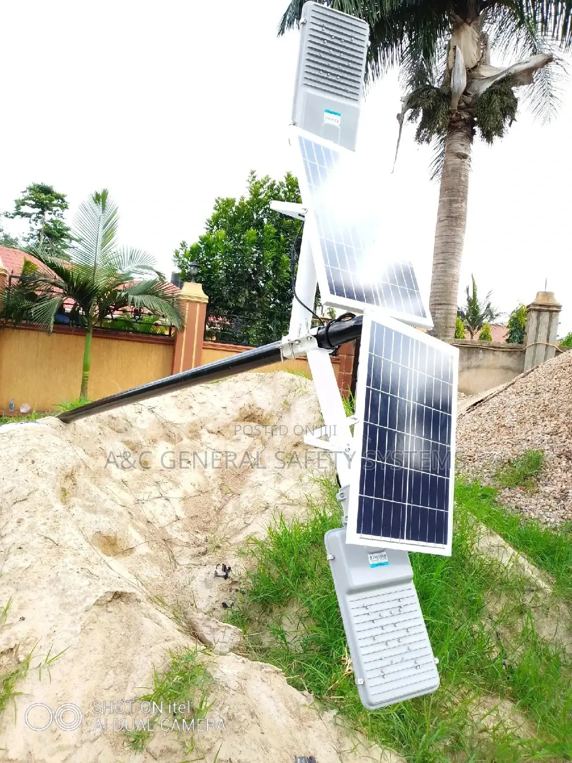Solar Security Street Constant Lighting Throughout Night