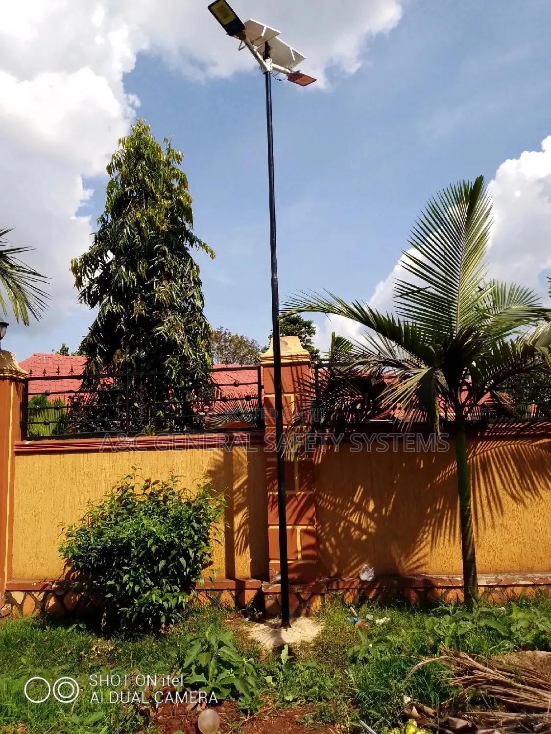 Solar Security Street Constant Lighting Throughout Night