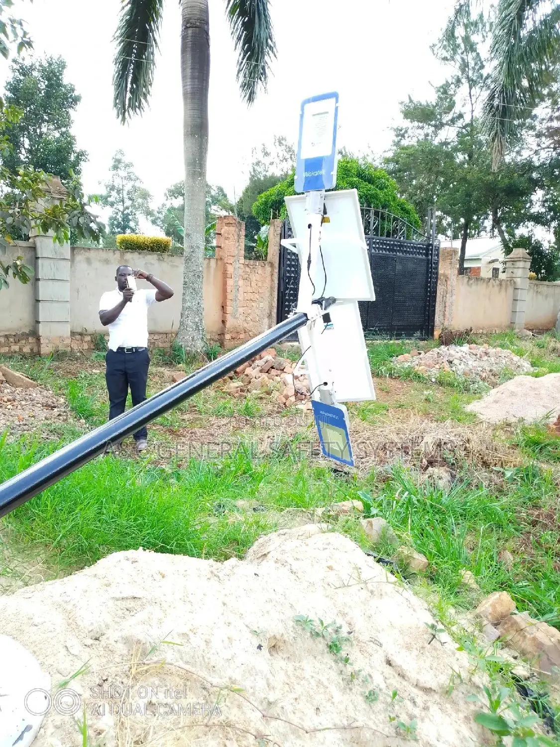 Solar Security Street Constant Lighting Throughout Night