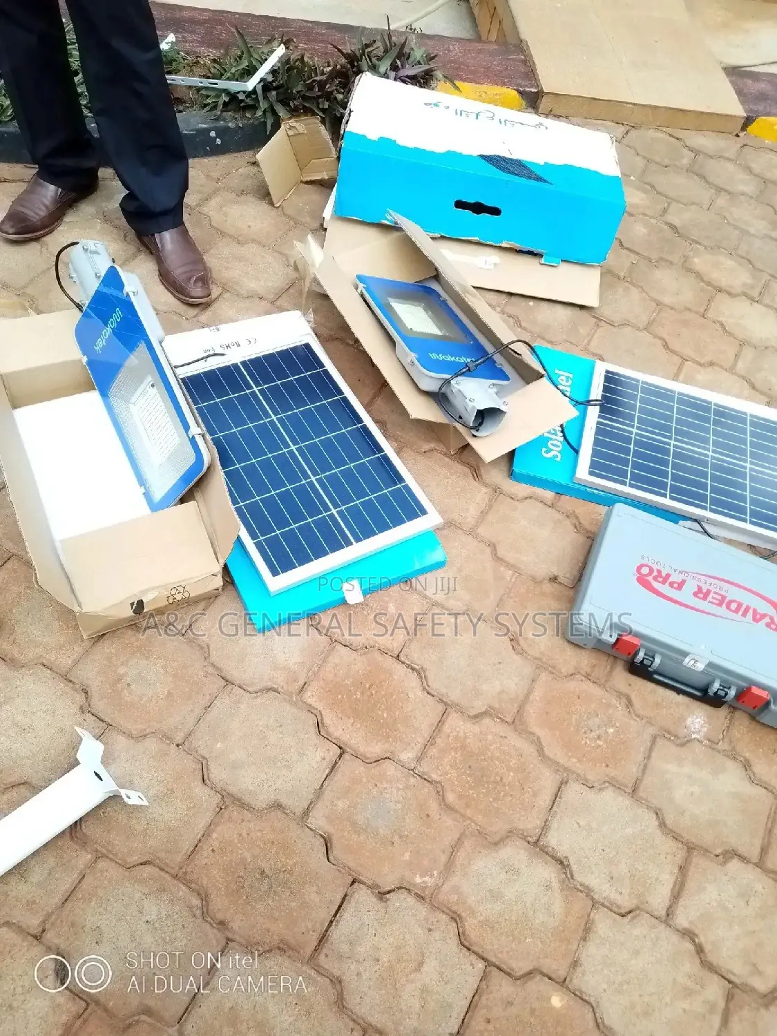 Solar Security Street Constant Lighting Throughout Night