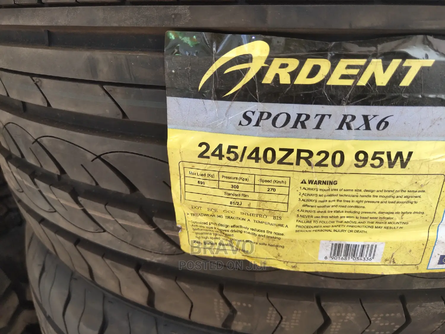 245/40r20 Ardent