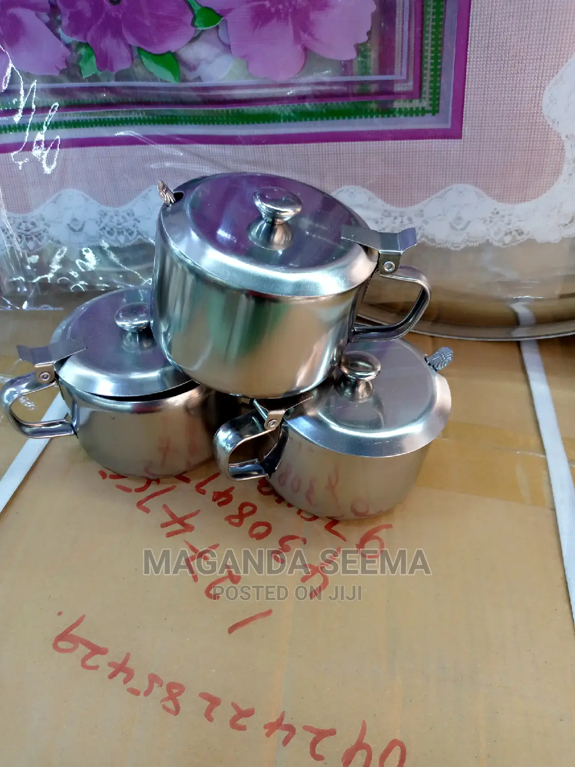 Stainless Sugar Bowls