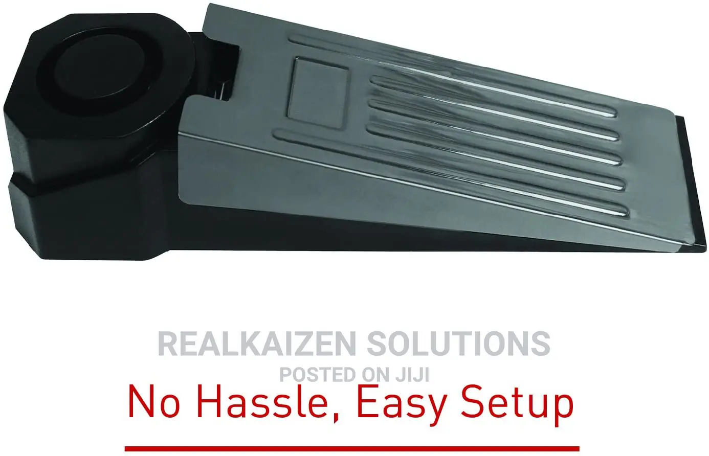 Super Door Stop Wedge Shaped Security 120db Siren Alarm