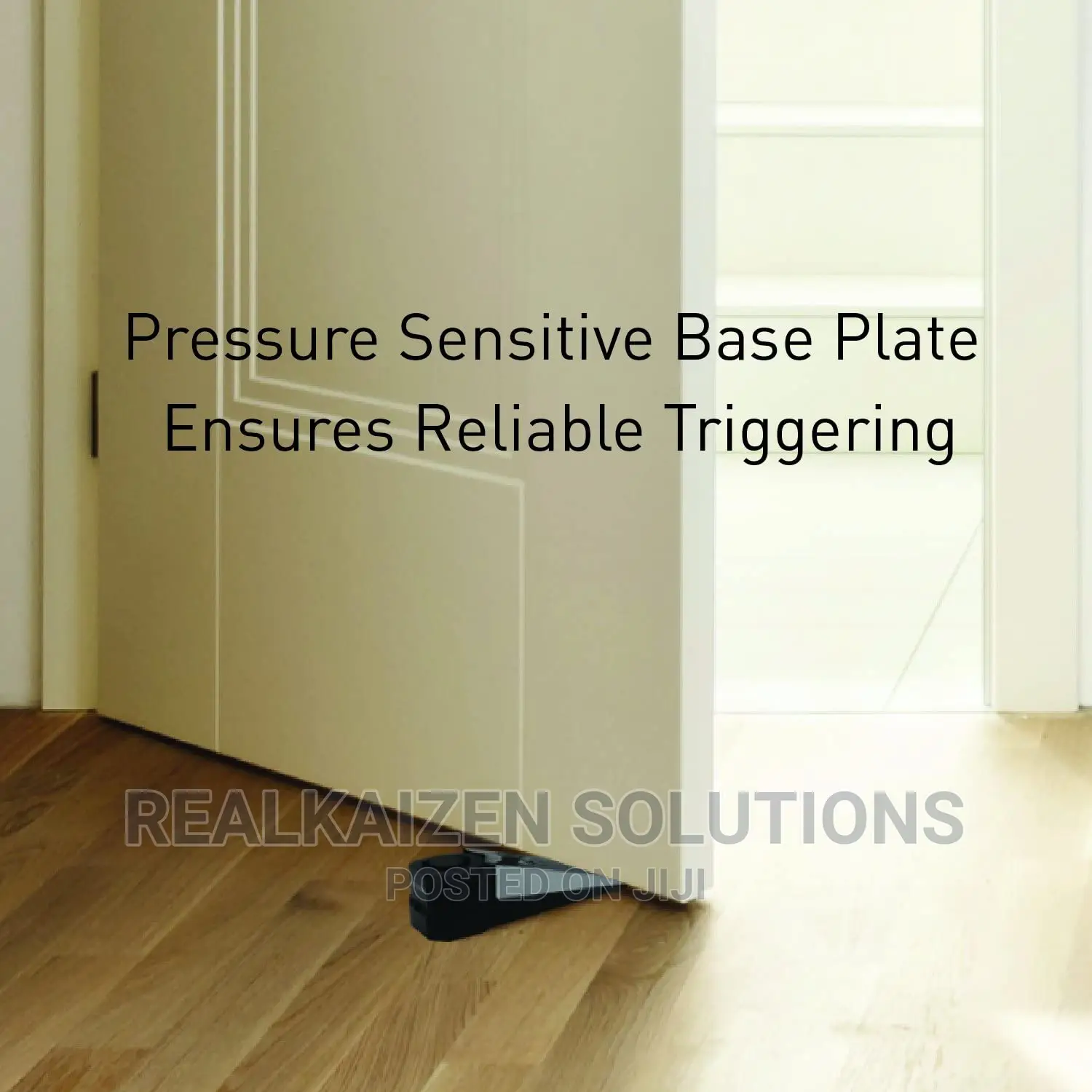 Super Door Stop Wedge Shaped Security 120db Siren Alarm