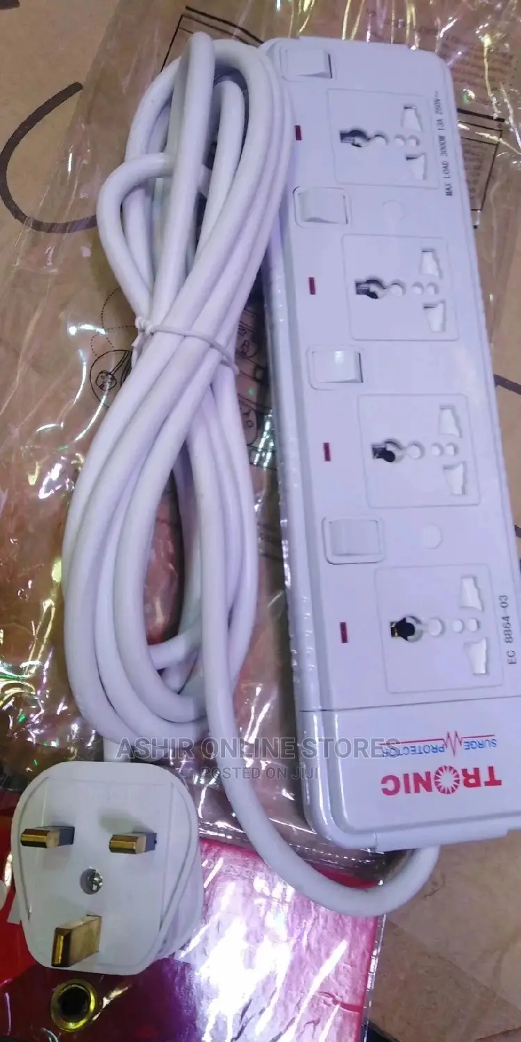 Original Surge Protected 4way Extension Socket