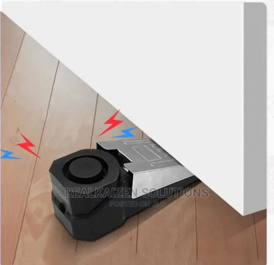 Super Door Stop Wedge Shaped Security 120db Siren Alarm