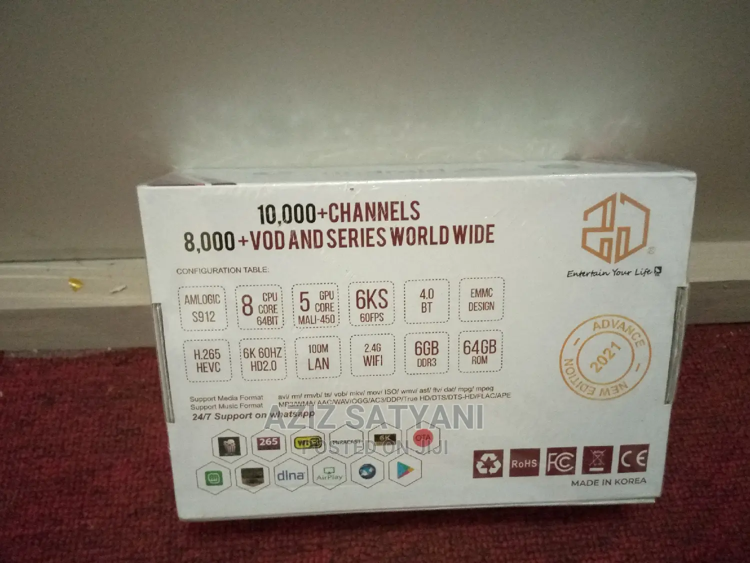 MXQ And X96 Mini Yur Hme Enternmt Live Chanels Adroid Tv Box