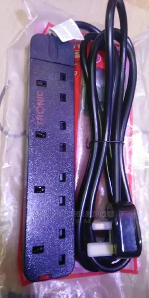 Black Portable Original Power Extension