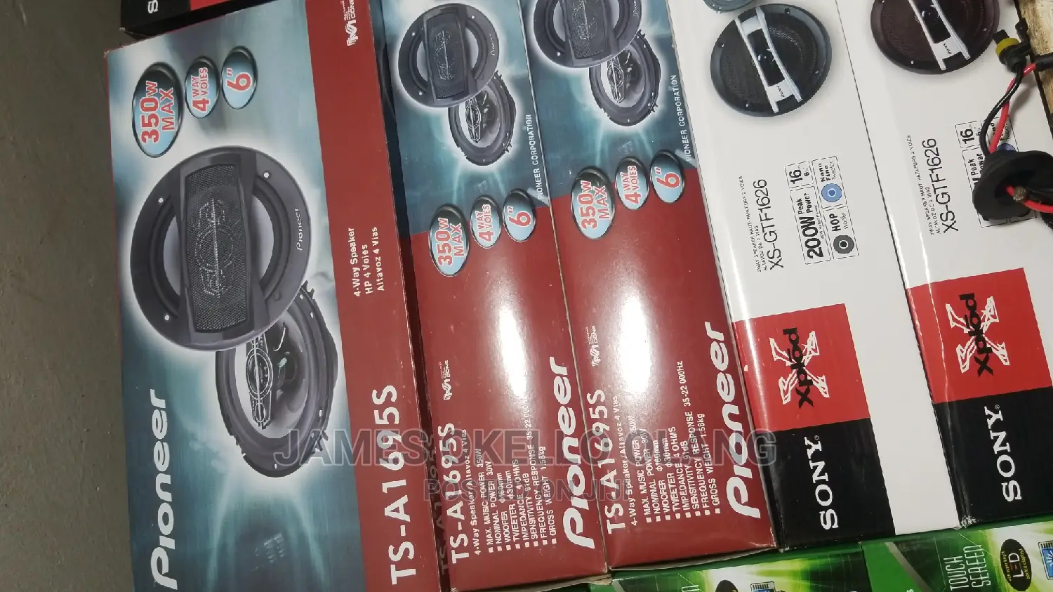 Original Sony and Pioneer Side Speakers for Cars