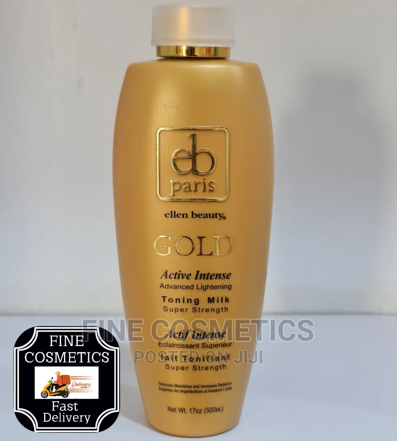 Ellen Beauty Gold Intense Advanced Lightening Toning Lotion