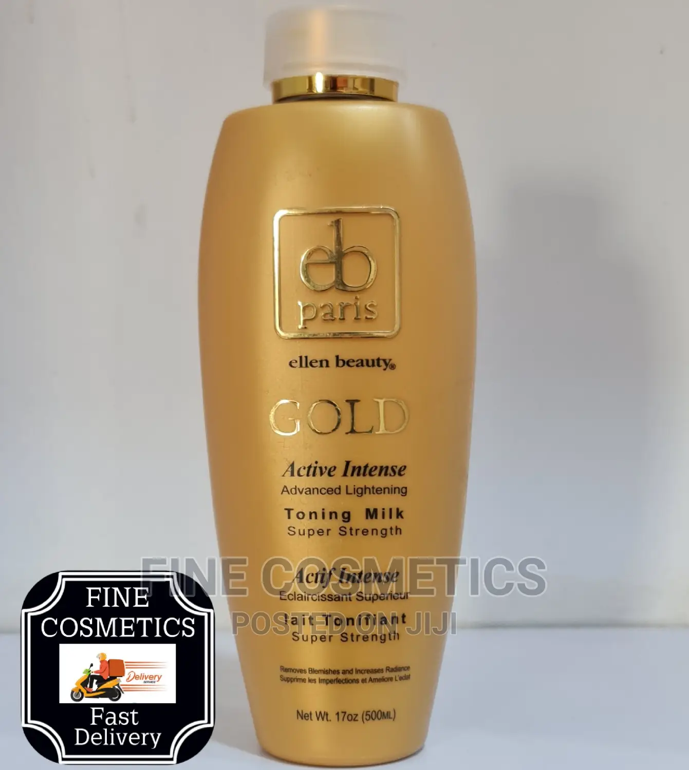 Ellen Beauty Gold Intense Advanced Lightening Toning Lotion
