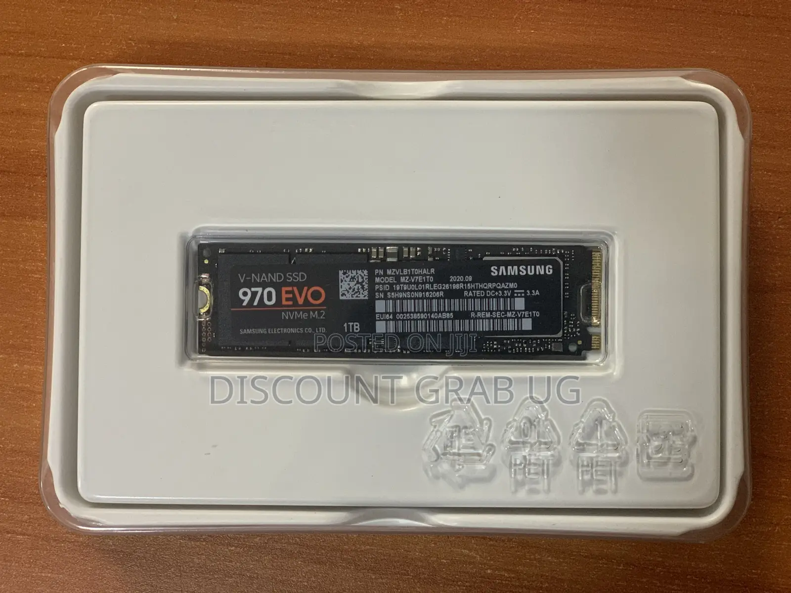 Samsung 970 Evo Nvme 1TB Ssd