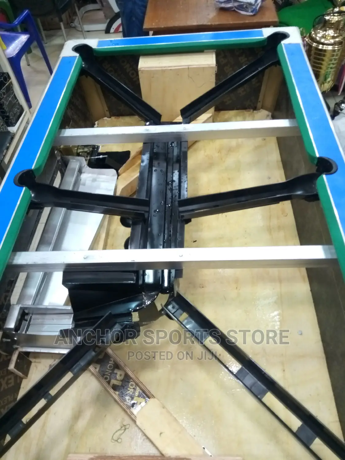 Pool Table Features Inside